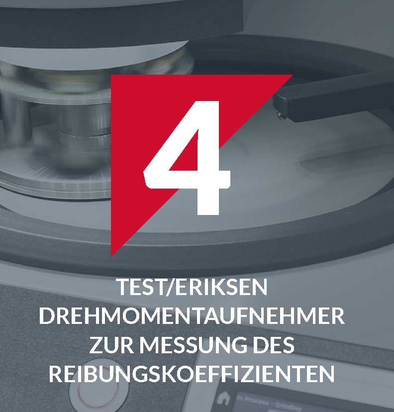 4TEST Eriksen torque transducers for friction coefficient tests